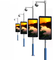 Longvision SMD Yol Sokak Pole Led Ekran Işık Kutusu Açık Led Mesaj Panosu
